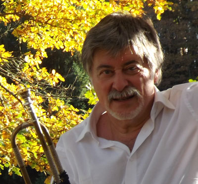 Alain Faucher with is trumpet